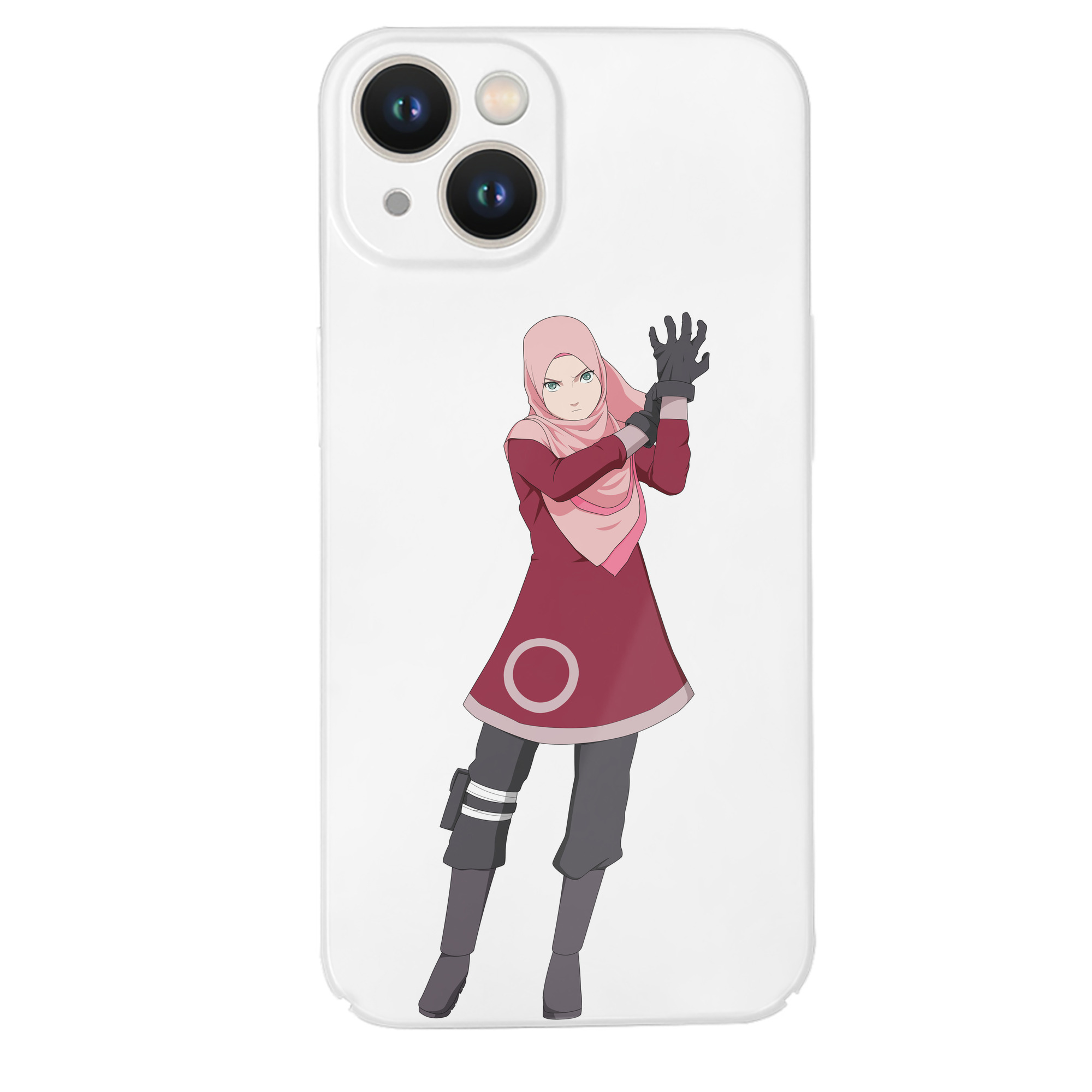 （画像用） NARUTO -ナルト- 春野サクラ Haruno Sakura 【iPhone 14シリーズ対応】ハードケース